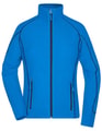 Dames Fleece Vest Daiber JN596 Aqua-Navy